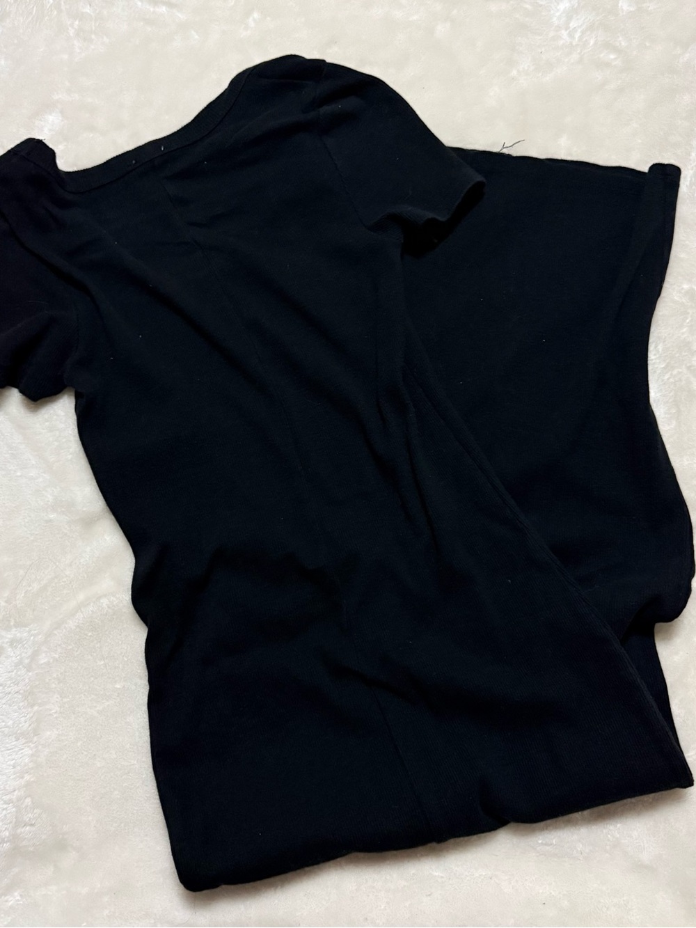 Cotton On Black Short Sleeve Maxi Dress - Picture 3 of 3